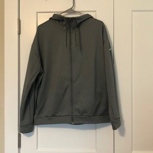 Nike, Medium, Full Zip fleece-lined jacket